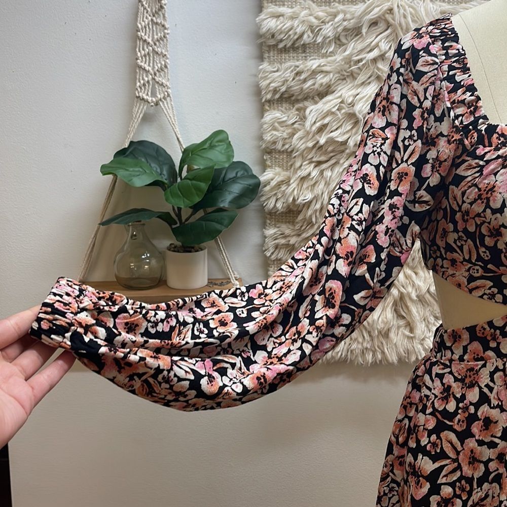 Free People Jael Printed Mini Dress 👗 - Picture 4 of 9
